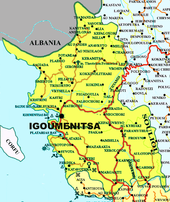 igoumenitsa mappa