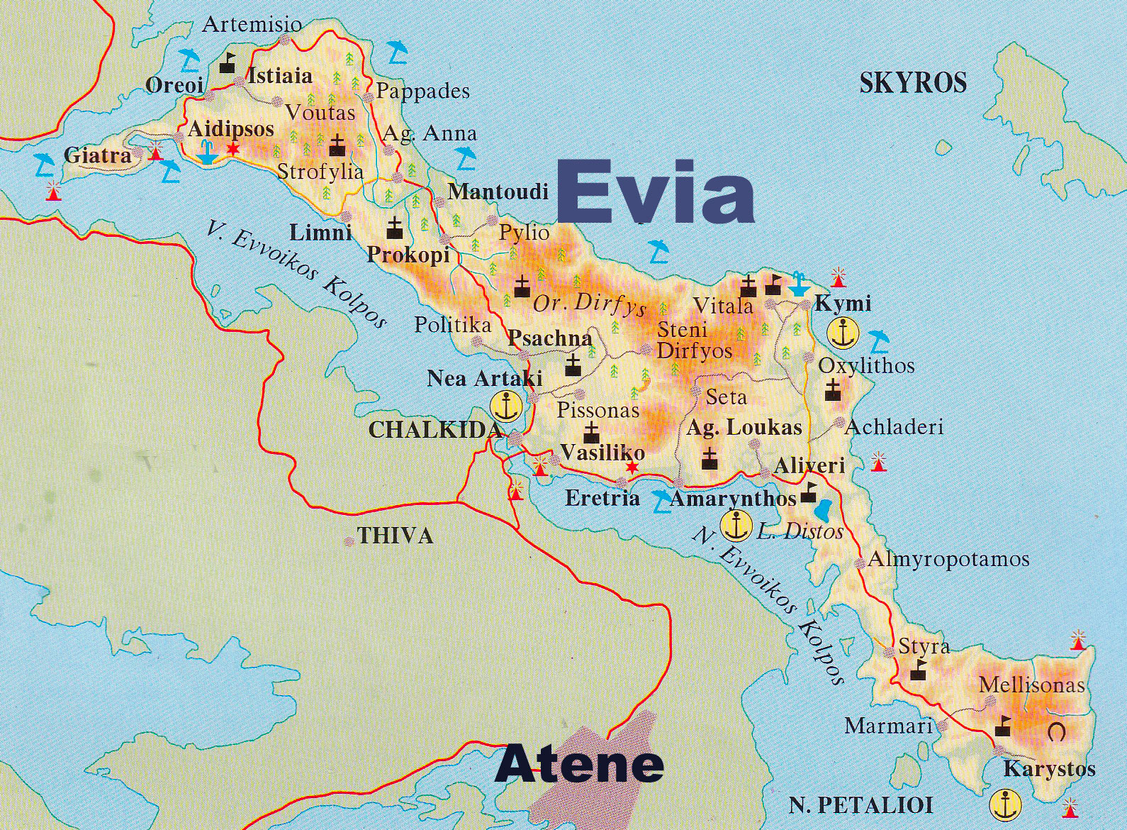 evia mappa