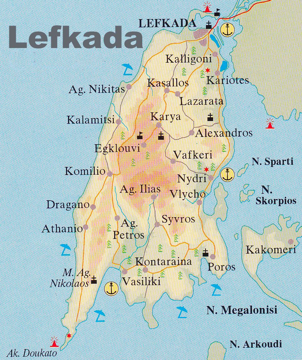 lefkada mappa